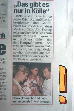 DTWK-Mitglied Oliver Fller  (Mitte) mit Frank Ordenewitz (rechts), Foto: EXPRESS